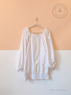 Vestido Curto Mangas Carol Bassi | Tam: P