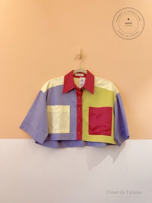 Camisa Curta Cores Nv | Tam: PP