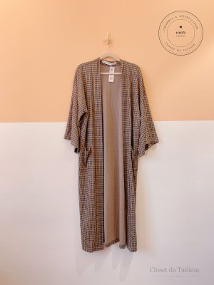Kimono Alongado Malha Luiza Botto U