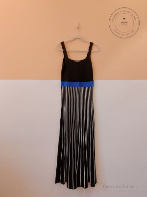 Vestido Tricot Listras Oh, Boy! Preto | Tam: G