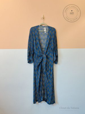 Conjunto Estampa Ruela Azul | Tam: 40