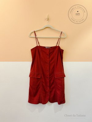 Colete Botões Dress To Vermelho | Tam: M