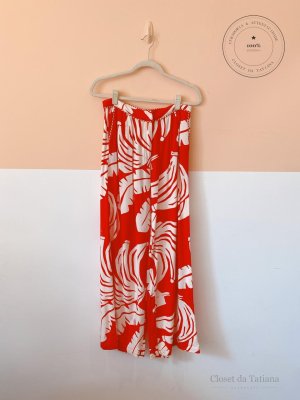 Calça Estampa Renner Vermelha | Tam: 38