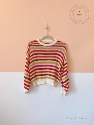Tricot Listrado Dress To | Tam: P