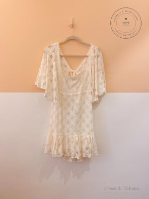 Vestido Curto Renda Dress To | Tam: P