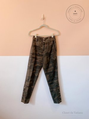 Calça Camuflada J.Chermann Verde | Tam: 34