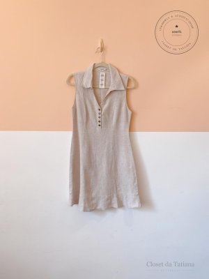 Vestido Curto Linho Le Lis Blanc | Tam: 42