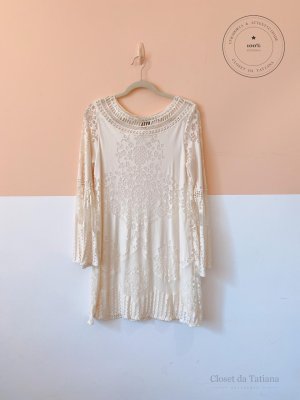 Vestido Curto Renda Farm | Tam: M