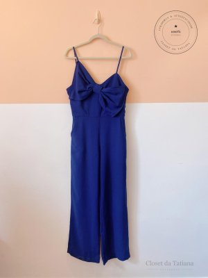 Macacão Laço Luksa Azul | Tam: M