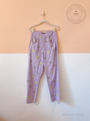 Calça Lilás Conchas Nammos | Tam: PP