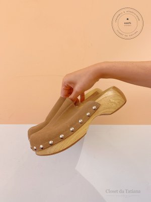 Clog Madeira Suede Zara | Tam: 36