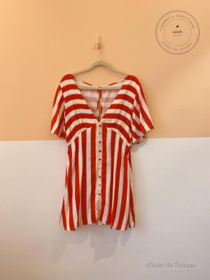 Vestido Curto Listrado Dress To | Tam: G