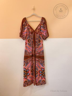 Vestido Estampado Farm | Tam: P