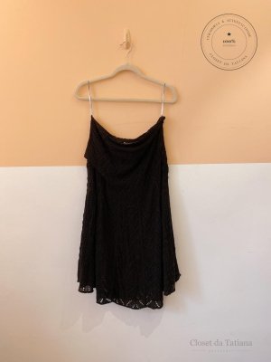 Saia Midi Laise Ateen Preta | Tam: 38