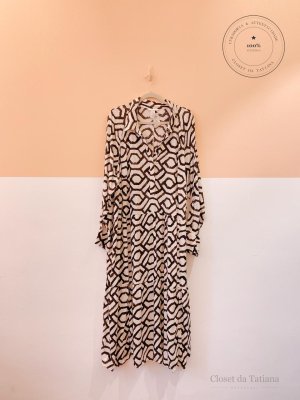Vestido Estampa H&M Xxl
