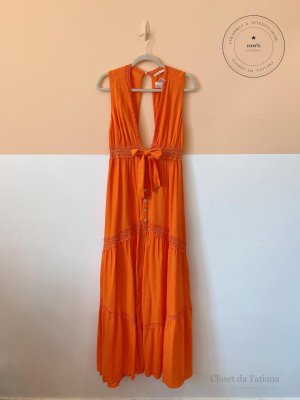 Vestido Rendas Dress To Laranja | Tam: P