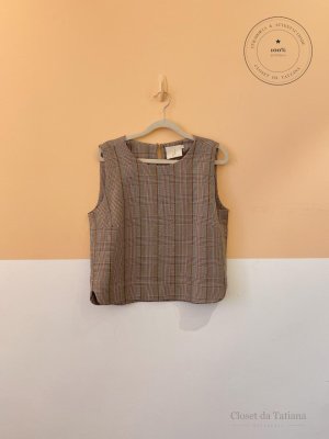 Blusa Xadrez It | Tam: M
