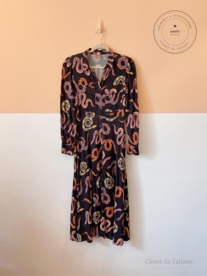 Vestido Estampado Cobras Farm | Tam: P