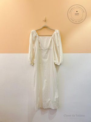 Vestido Manga Bufante Valônia Veras | Tam: P