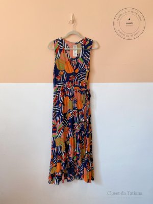 Vestido Envelope Estampado Cantão | Tam: M