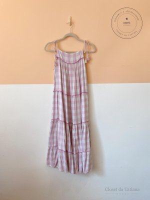 Vestido Xadrez Lilás Dress To | Tam: PP
