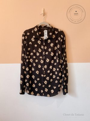 Camisa Estampa Maria Filó Preta | Tam: M