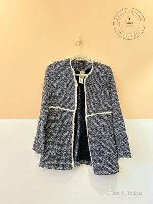 Casaco Tweed Renner Azul | Tam: 38