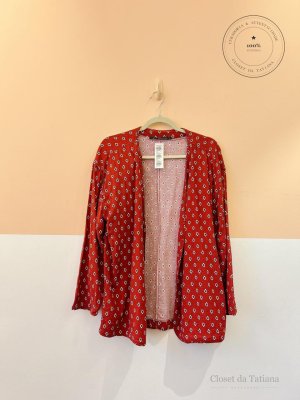 Kimono Estampa Maria Filó Vermelho | Tam: P
