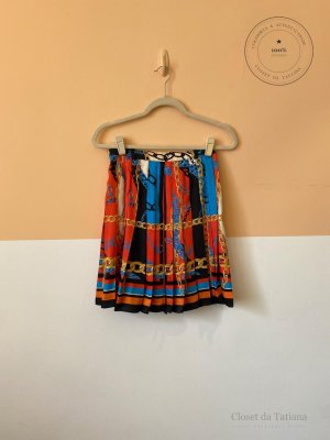 Saia Curta Estampa Correntes Zara | Tam: PP