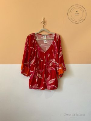 Bata Estampa Sacada Vermelha | Tam: 38