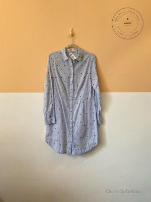Chemise Bordados Cantão Azul | Tam: P