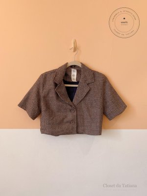 Blusa Tweed Escura Loja 3 | Tam: PP