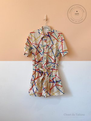 Macaquinho Estampado Abrand | Tam: 38