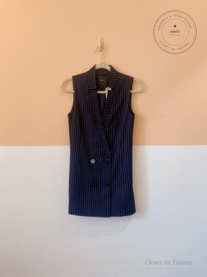 Colete Risca De Giz C&A Azul | Tam: PP