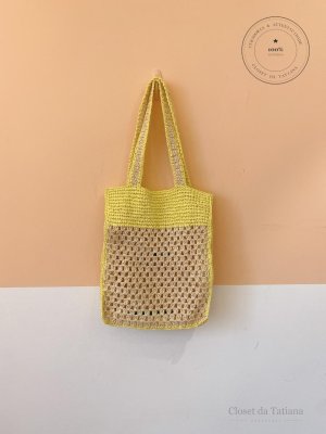 Bolsa Palha Zara