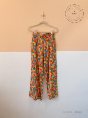 Calça Xadrez Dress To | Tam: P