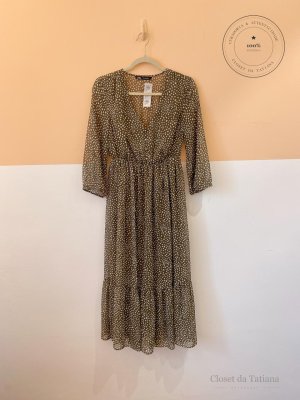 Vestido Midi Poás Zara Verde | Tam: PP