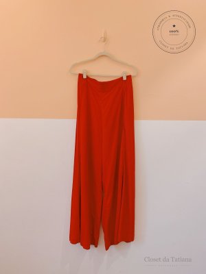Calça Linho Dress To Vermelha | Tam: 40
