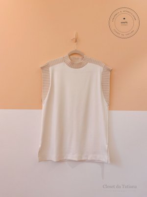 Blusa Gola Tricot Dress To - Branca