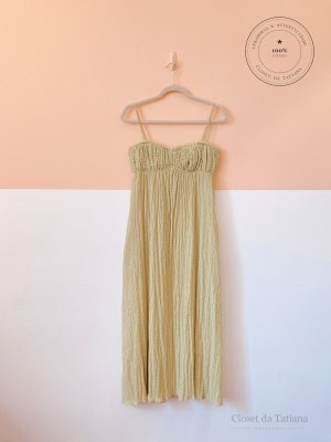 Vestido Textura Framed Verde | Tam: P