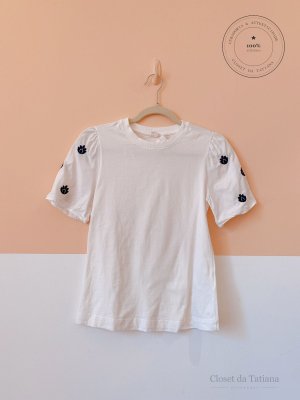 Blusa Flores Manga Renner | Tam: PP