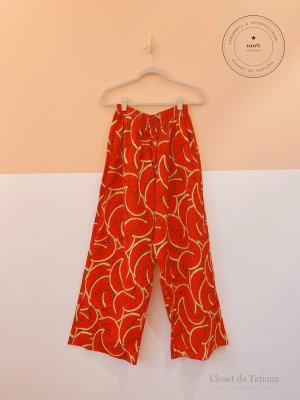 Conjunto Melancia As Frutas Vermelho | Tam: M