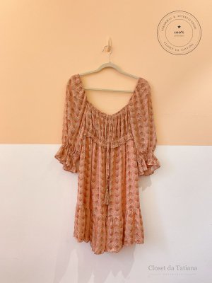 Vestido Curto Conchas Dress To Rosa | Tam: M