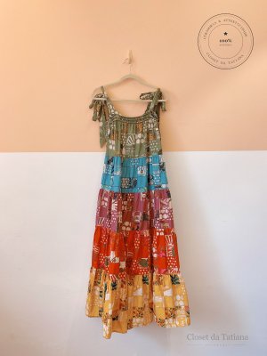 Vestido Estampado Farm | Tam: P