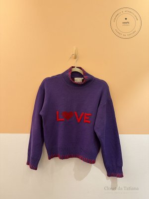 Tricot Love Fernanda Di Biase Roxo | Tam: P