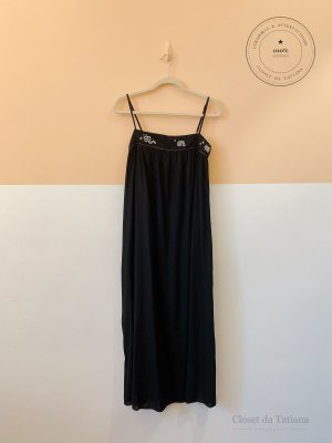 Vestido Busto Bordado Dress To Preto | Tam: P