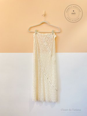 Saia Renda Tachas Zara | Tam: M