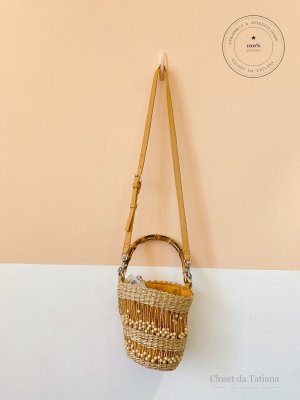 Bolsa Palha Redonda Zara
