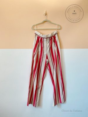 Calça Listrada Zara | Tam: G