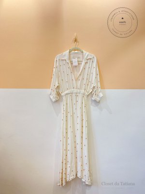 Vestido Bordado Valônia Véras | Tam: P